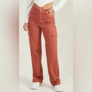 Altar’d State High Rise Cargo Jeans